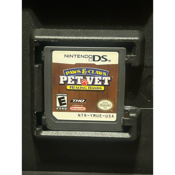 Nintendo DS Paws & Claws Pet Vet Video Game 2007 Untested Virtual Animal Pet Y2k - Picture 6 of 6